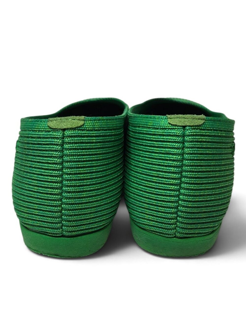 Vivaia Margot 2.0 Square Toe Ballet Slippers Womens Kelly Green Flexible Comfy 8 - Picture 5 of 14